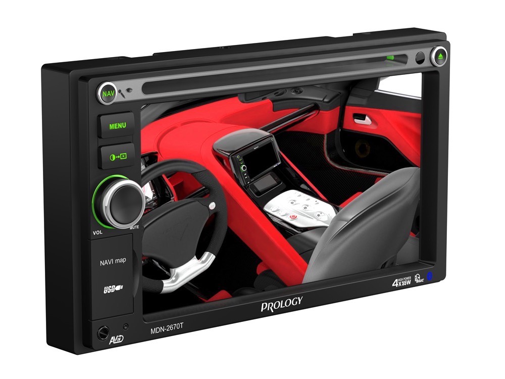 Перейти к просмотру продукта PROLOGY MDN-2670T мультимедийный навигационный центр