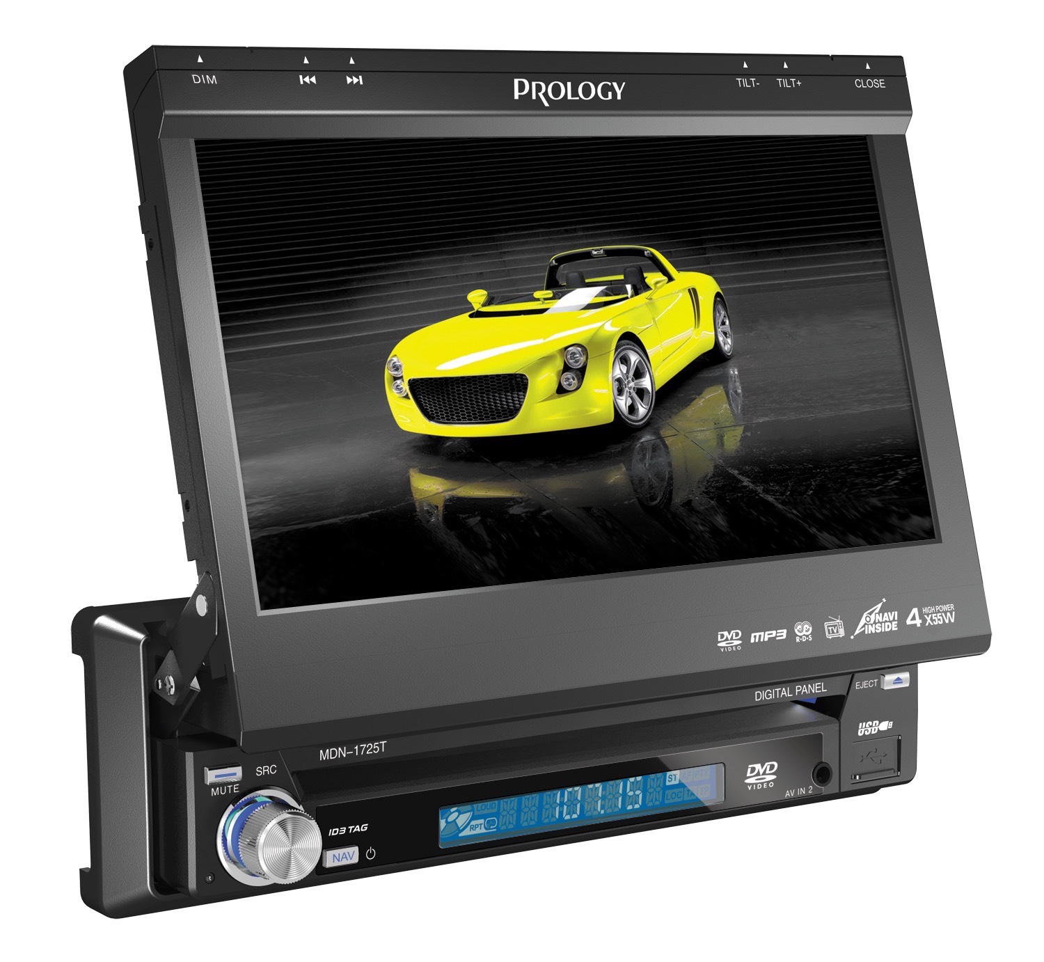 Перейти к просмотру продукта PROLOGY MDN-1725T мультимедийный навигационный центр